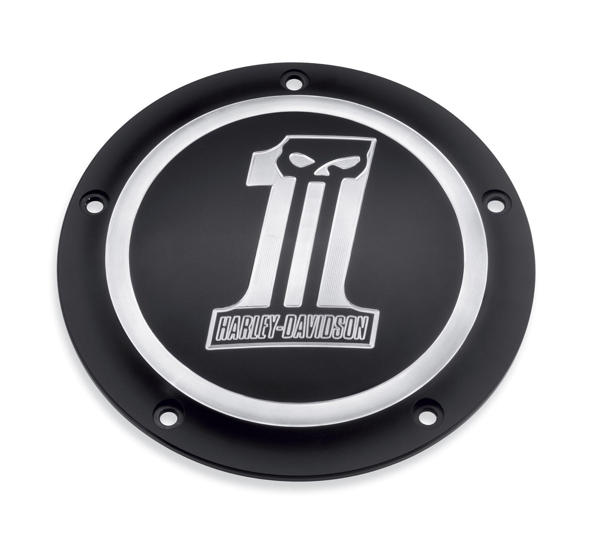 Harley Davidson 25700434 Dark Custom Derby Cover KIT CLUTCH CVR BLK DR Iron City Motorcycles