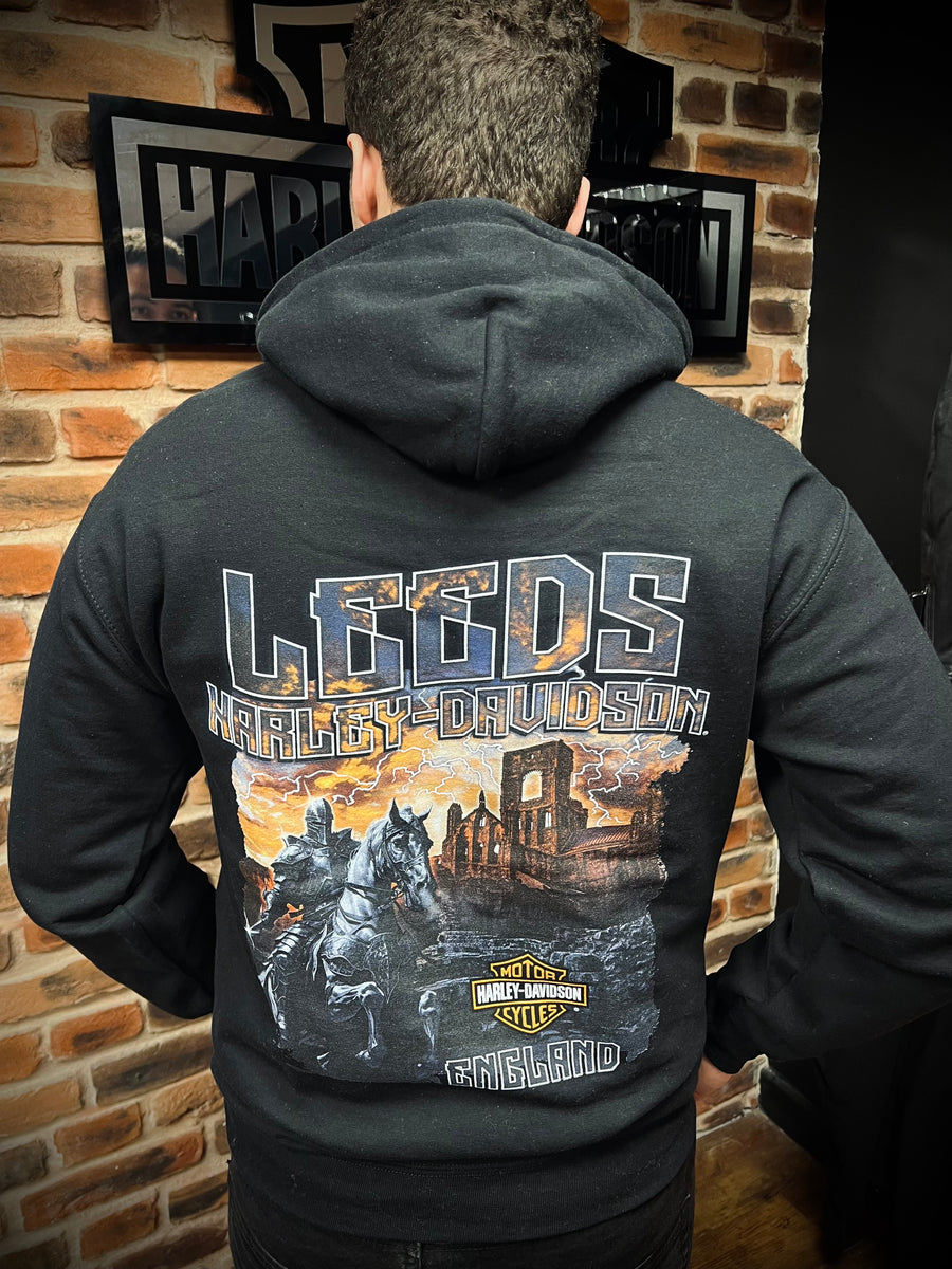 トップス Harley-Davidson punktum 2XL Genuine Leeds Harley-Davidson® Dealer Hoodie 'B&S Pullover
