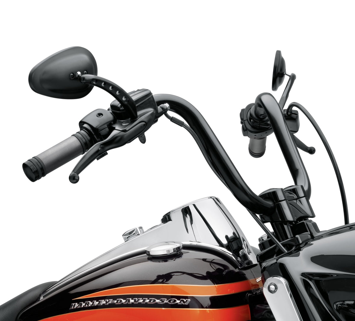 Harley-Davidson 55801311 12 in Fat Mini-Ape Handlebar Kit with Riser