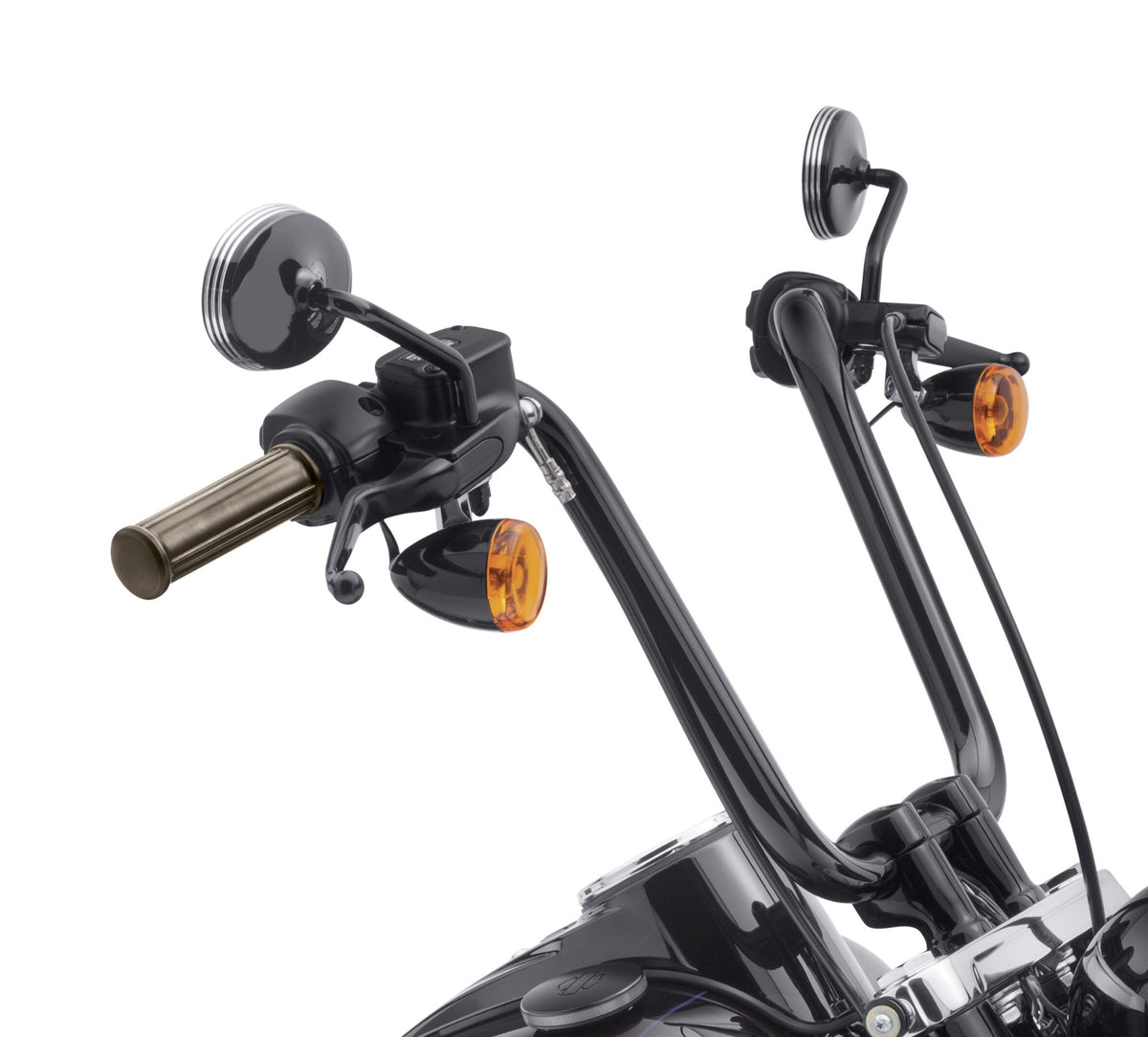 Harley-Davidson 55801327 12 in Fat Mini-Ape Handlebar - Iron City