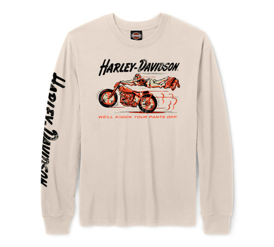 Harley-Davidson Men's H-D Knock Your Pants Off Long Sleeve Tee 96388-26VM
