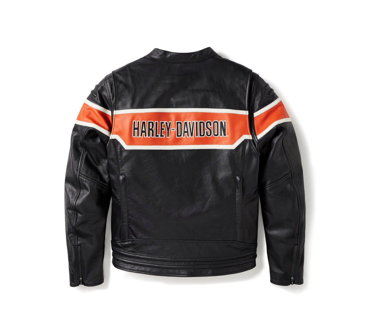 Genuine Harley-Davidson® Men's H-D Trenton Leather Riding Jacket