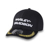 Genuine Harley-Davidson® Start Your Engines Stretch-Fit Baseball Cap - Harley Black 97720-24VM