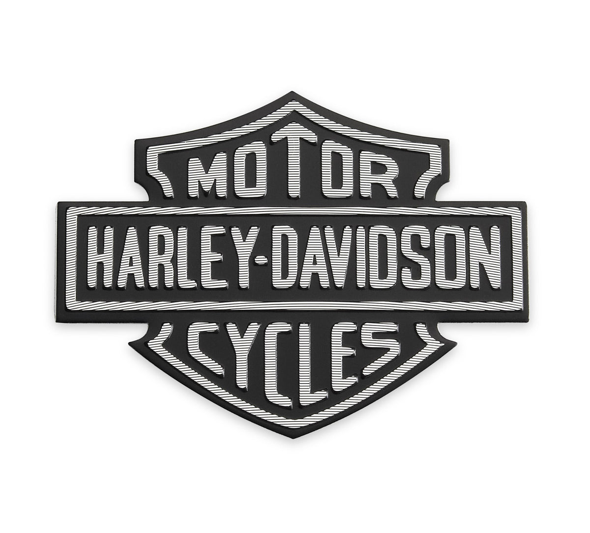Harley Davidson 99352-82Z Metal Adhesive-Backed Medallion LOGO BAR