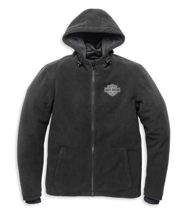 Harley-Davidson フリースジャケット Harley-Davidson Men's Roadway II Waterproof Fleece Jacket 98116
