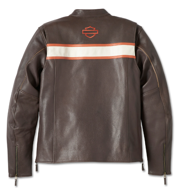 Harley-Davidson Men's Victory Lane II Leather Jacket - Java 98001
