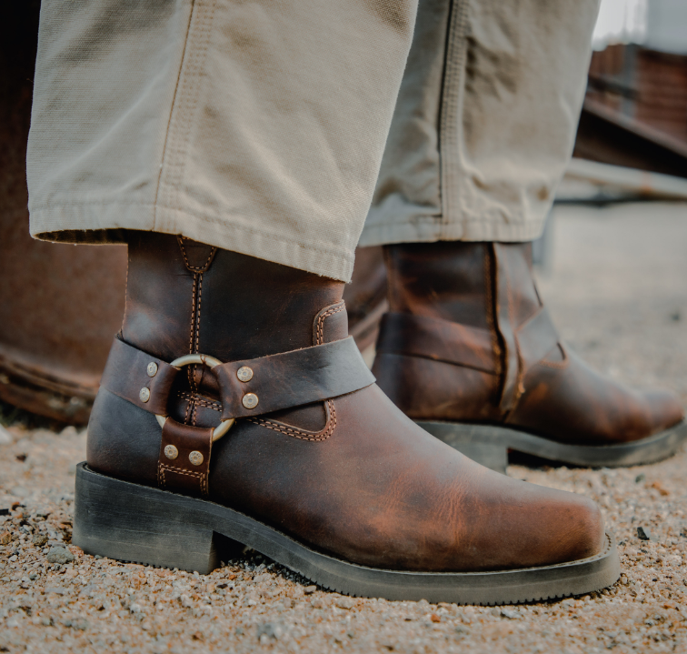 Mayura Boots Indian 2471 Vintage Zwart Cowboy Biker Laarzen Heren Vierkante Neus Platte Hak Afneembaa 6 Mayura Boots Indian 2471 Vintage Zwart Cowboy Biker Laarzen Heren Vierkante Neus Platte Hak Afneembaa 6