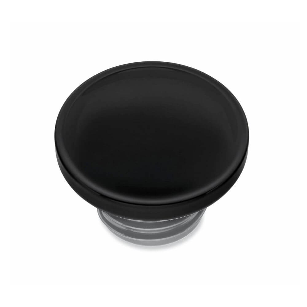 Harley Davidson Tank Deckel Harley Davidson Gloss Black Custom Fuel Cap - 61100093B Harley Tank Medallion