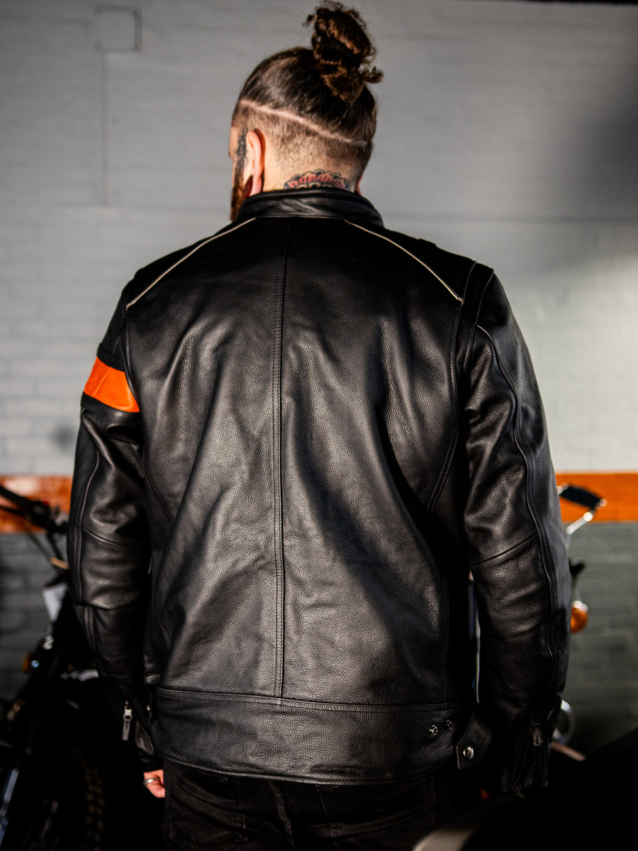 Genuine Harley-Davidson® Men's Hwy-100 Waterproof Leather Jacket