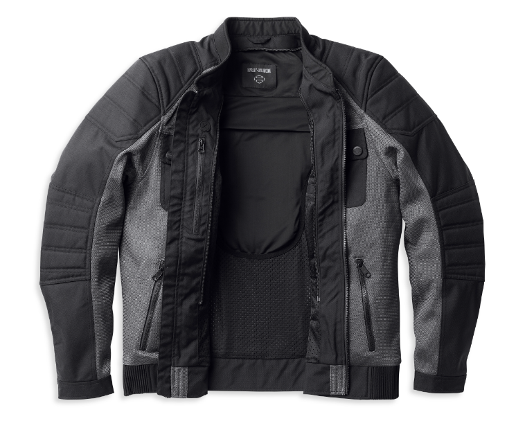 Genuine Harley-Davidson® Men's Zephyr Mesh Jacket w/ Zip-out Liner