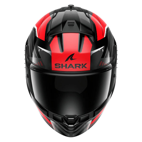 SHARK RIDILL 2 HELMET BERSEK BLACK / RED / ANTHRACITE HE1122E-KRA