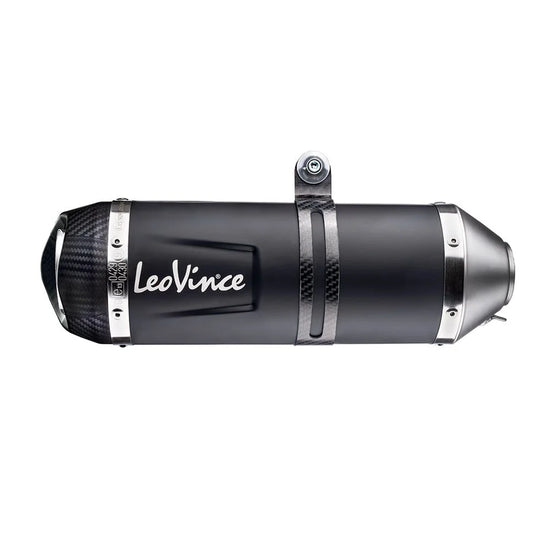 LeoVince LV One EVO Black Edition Stainless Steel Exhaust System with CAT Honda Neo Sports Cafe