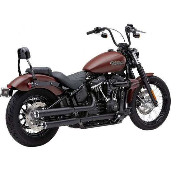 Harley-Davidson® Cobra- 18011245 ,RPT Mufflers BLK SFT 18-20,