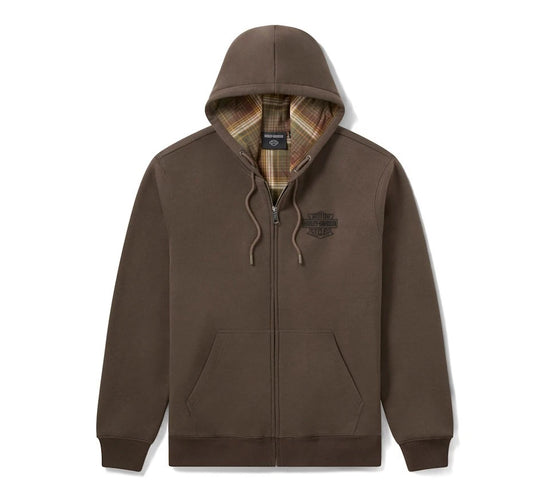 96430-26VM Harley-Davidson Hoodie-knit,dark Green