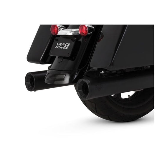 VANCE & HINES 4" 982431 Eliminator 400 slip-on mufflers. Black 95-16 FLT/Touring