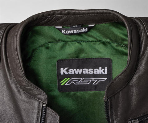 Kawasaki 104CRM24101L OXFORD LEATHER JACKET (male) XL