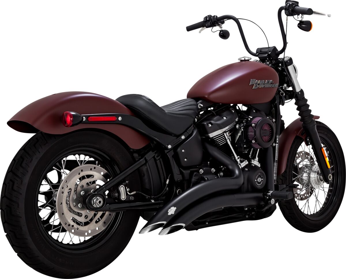 Vance & Hines Big Radius 46377 - 2 Into 2 Exhaust System With PCX Tech ...