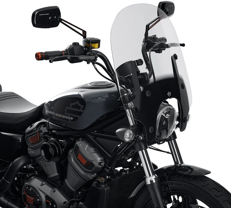 Harley Davidson 57400479 Nightster Quick-Release Touring Windshield KIT,WSHLD,CLEAR/BLACK