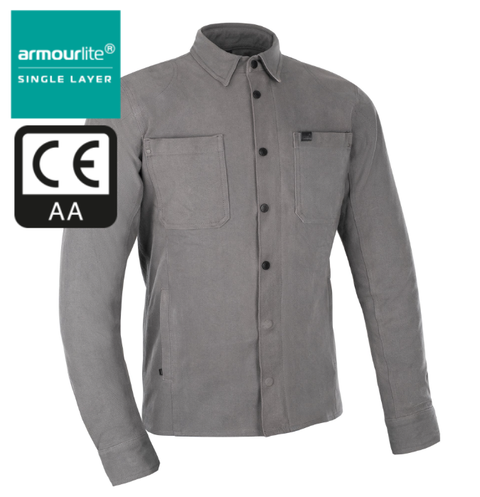 Oxford OA AA Ridgeback MS Shirt Grey TM229702