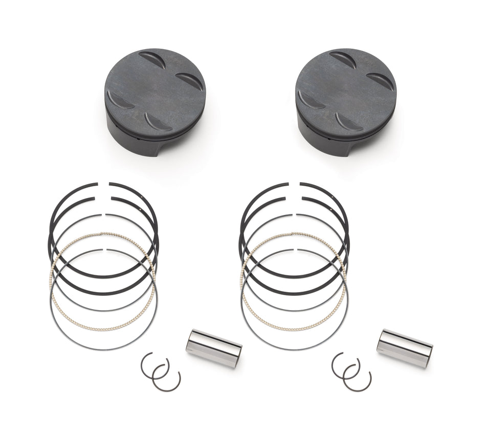 Harley Davidson Screamin' Eagle Forged High-Compression Piston Kit â' 4.155” X 4.625” (125CI)