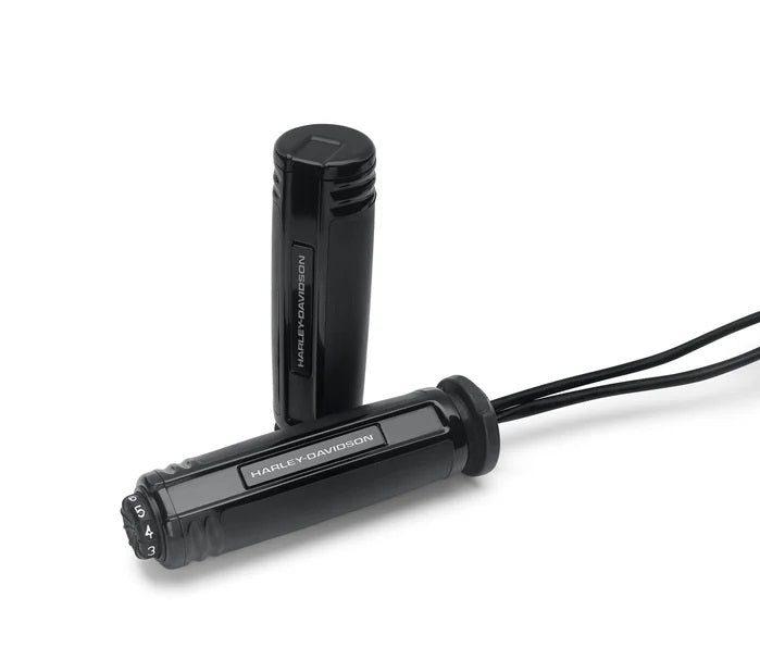 Harley Davidson 56100437 KIT,THROT/GRIP,HTD,BLK