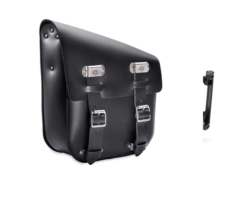 Harley Davidson 90201567 Softail Single-Sided Swingarm Bag KIT,S-BAG,SWINGARM,BLACK