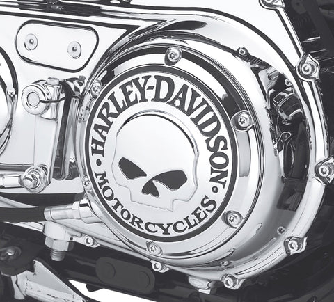 Harley Davidson 25440-04A Willie G Skull Derby Cover DERBY COVER, SKULL, WILLIE G, XL