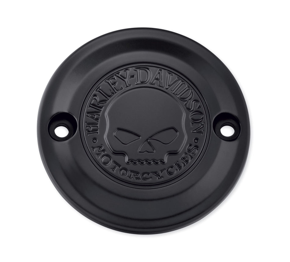 Harley Davidson 25600085 Willie G Skull Timer Cover KIT,TMR CVR,WILLIE G SKULL,BLK