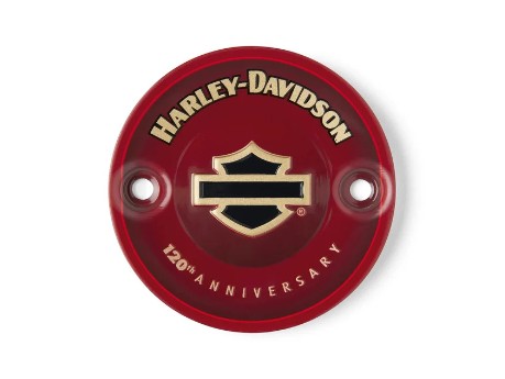 Harley-Davidson Timer Cover 120th Anniversary Collection Red - 25600176