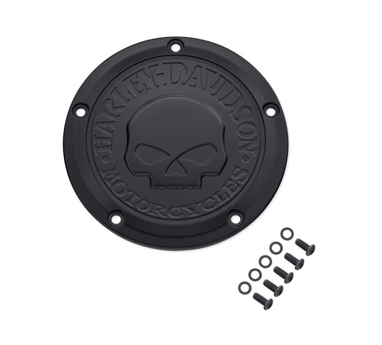 Harley Davidson 25700742 Willie G Skull Derby Cover Black