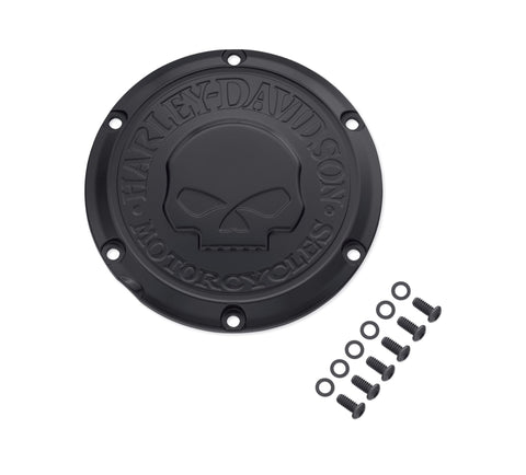 Harley Davidson 25700744 Willie G Skull Derby Cover KIT,CVR/SLG,CL CVR,WILLIE G SKULL,BLK