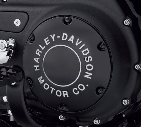 Harley Davidson 25701021 Motor Co. Derby Cover - Sportster, Black