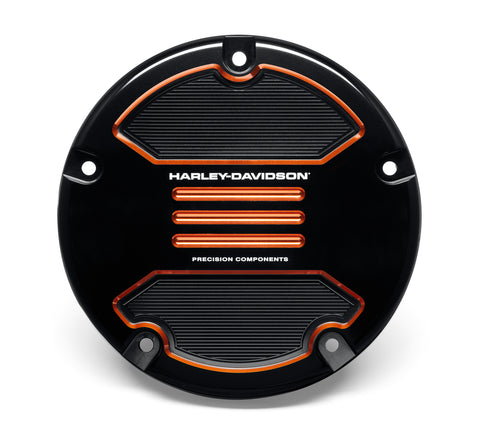 Harley Davidson 25701532 Adversary Derby Cover KIT,CVR/SLG,BLACK W/ORANGE