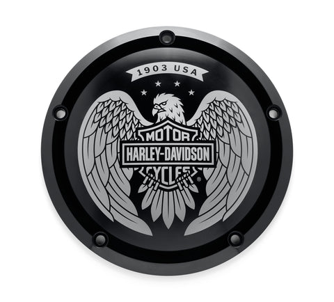 Harley Davidson 25701551 Eagle Bar & Shield Derby Cover KIT,CVR/SLG,CL,GRAPHIC EAGLE