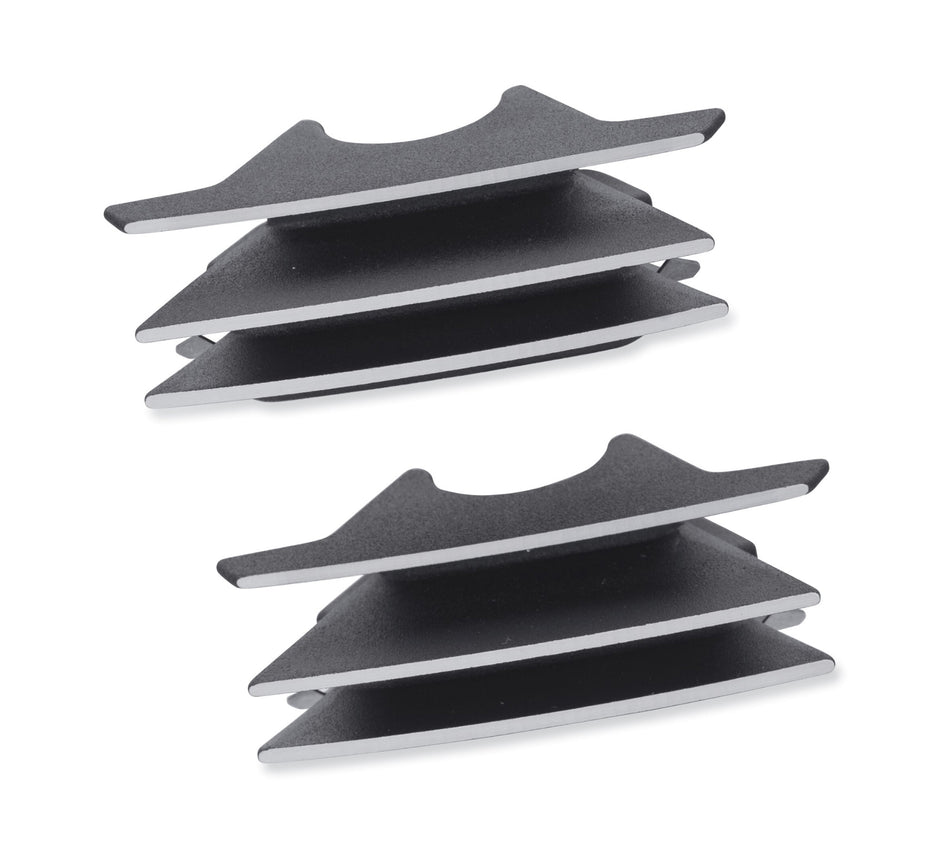 Harley Davidson 25800061 Finned Spark Plug Covers - Black KIT,PT CVR MISC CMPNT,S-PLUG,F