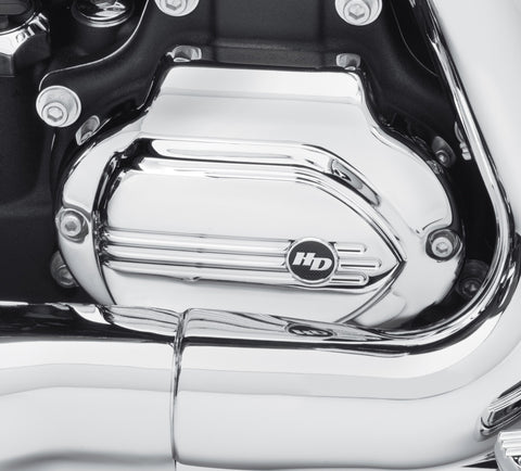 Harley Davidson 25800063 Defiance Transmission Side Cover - Chrome KIT,PT CVR MISC CMPNT,TRANS,CH