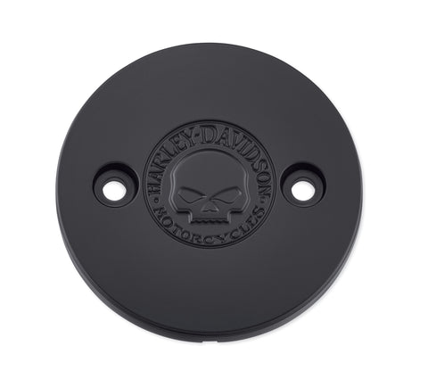 Harley Davidson 25800114 Willie G Skull Left Side Medallion KIT,PT CVR MISC CMPNT,WILLIE G