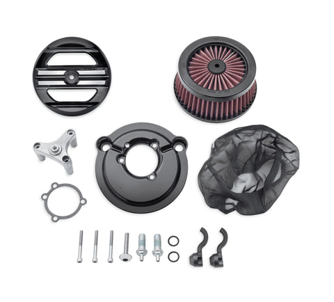 Harley-Davidson 29400232A Screamin' Eagle Performance Rail Air Cleaner Kit Screaming Eagle