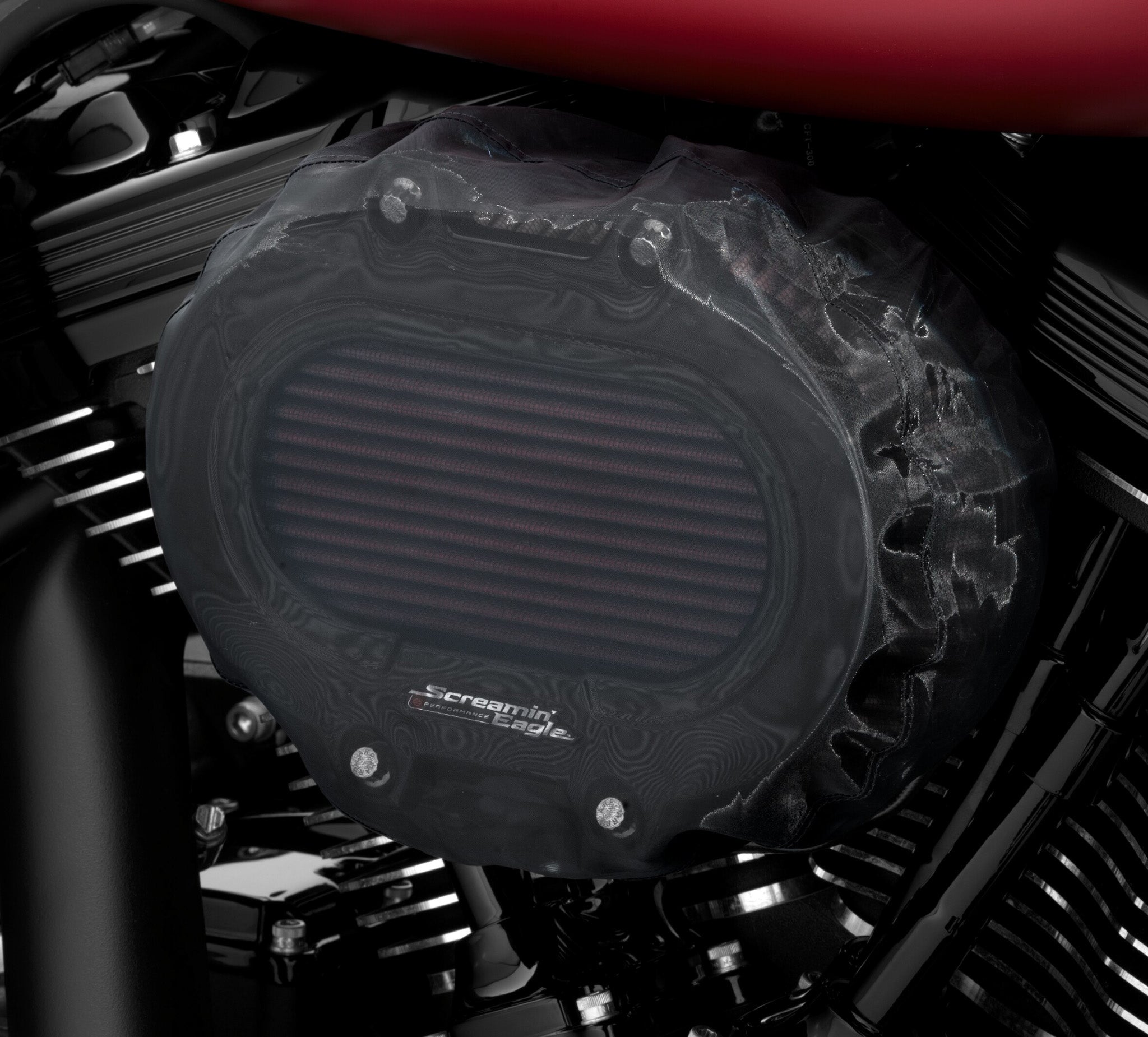 Harley-Davidson 29400412 Screamin' Eagle Air Cleaner Rain Sock Screami ...