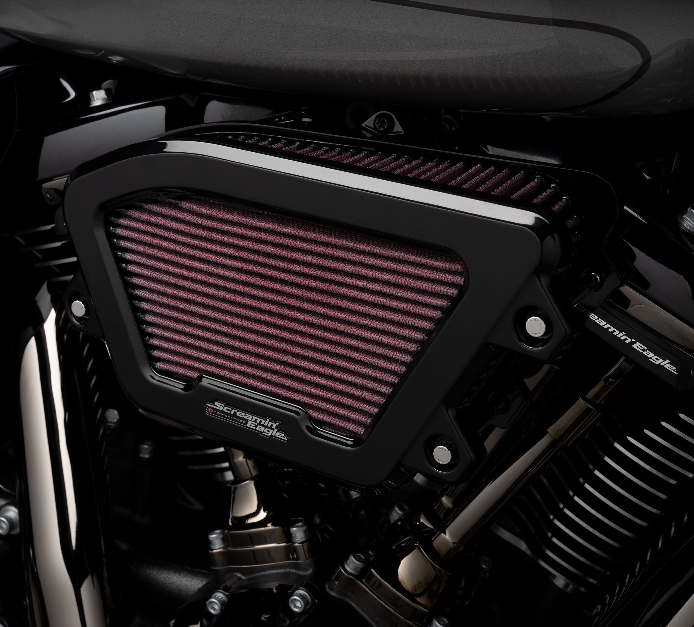 Ⓜ*︎様 Screamin' Eagle エアクリーナー Harley-Davidson 29400459 Screamin' Eagle Air Cleaner Extreme Wedge