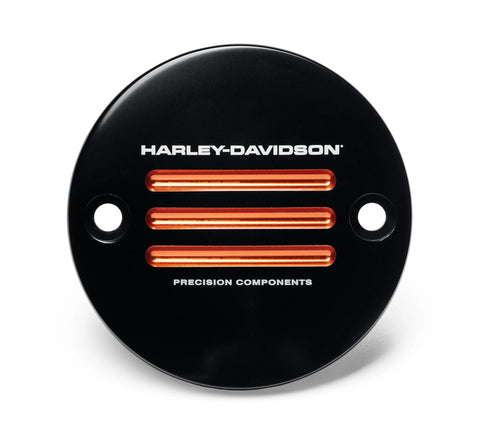 Harley Davidson 25600171 Adversary Timer Cover KIT,TMR CVR,BLACK W/ORANGE