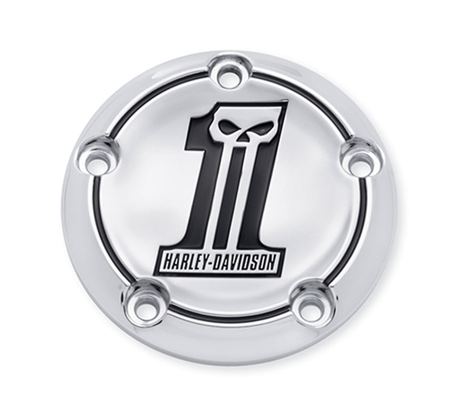Harley Davidson 32519-10 Number One Skull Timer Cover TIMER COVER, NO. 1 SKULL COLLECTION