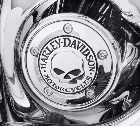 Harley Davidson 32975-04A Willie G Skull Timer Cover TIMER COVER, WILLIE G  SKULL