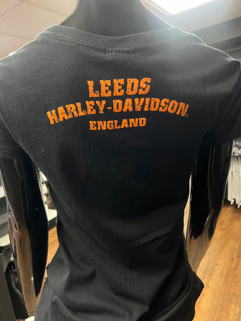 Genuine Leeds Harley-Davidson® Dealer T-shirt 'THRILLS' 40291695