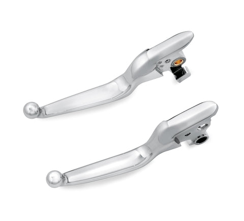 Harley Davidson 36700104 Chrome Hand Control Lever Kit HAND LEVERS, CHROME, SOFTAIL