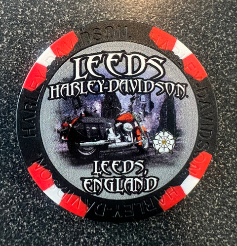 Leeds Harley-Davidson® Custom Poker Chip