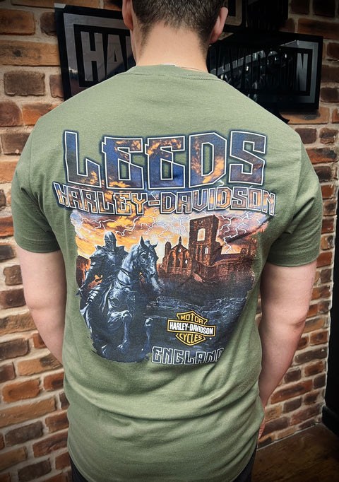 Genuine Leeds Harley-Davidson® Dealer T-shirt 'Raging' 40291587