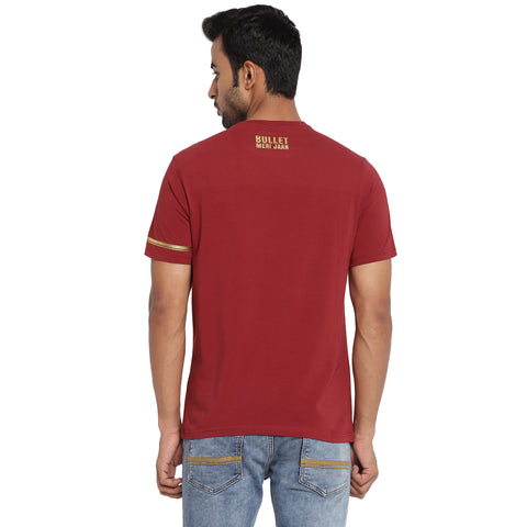 Royal Enfield - Bullet 350 Maroon T-shirt - RLATSO230175