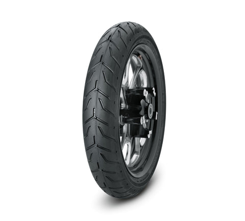 Harley Davidson 41999-07B Dunlop Tire Series - D408F 130/70R18 Blackwall - 18 in. Front TIRE,FR,130/70R18 M/C 63V D408