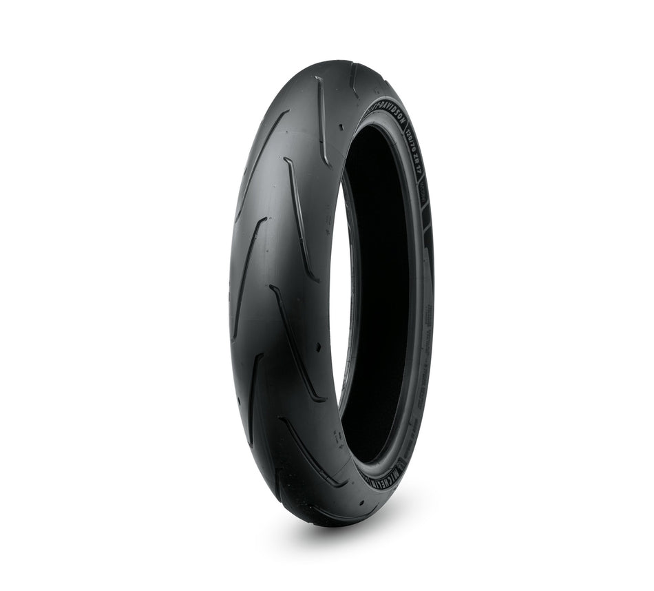 Harley Davidson 43100041 Michelin Scorcher Tire Series - Front Tire, 120/70R17 Blackwall - 17 in. Front TIRE,FR,120/70ZR17,MICHELIN